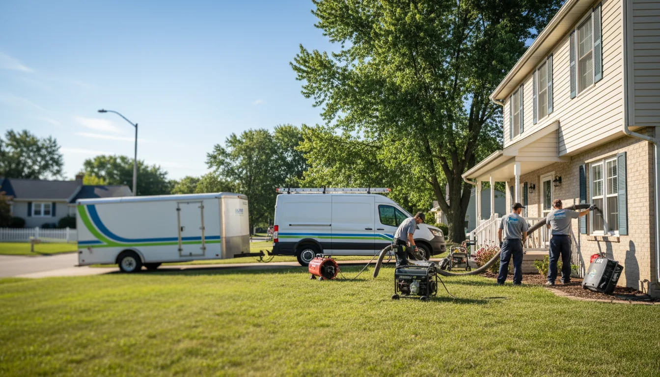 Flooded Basement Restoration And Cleanup With Repair in Elgin, MN near me